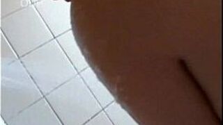 She stuffed herself deep - porn video