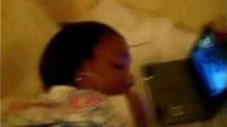 Black girl taking that dick deep doggy - porn video