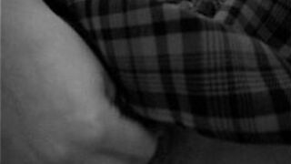 masturbation in black and white - porn video