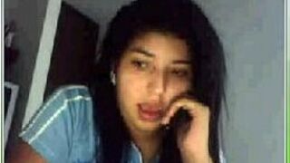 brunette on cam - porn video