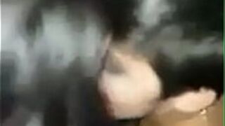 Video of Litzy kissing another woman in a car - porn video