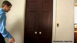 Hotties on a Business Trip Get Busy - porn video