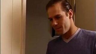 Cum gulping hot studs joined by another hottie in nasty threesome - porn video